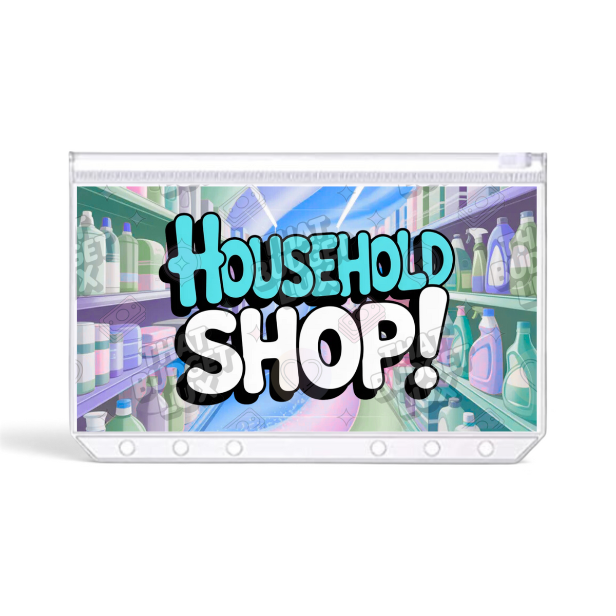 Household Shop Savings Challenge | A6 Tracker, Cash Envelope & Insert Set