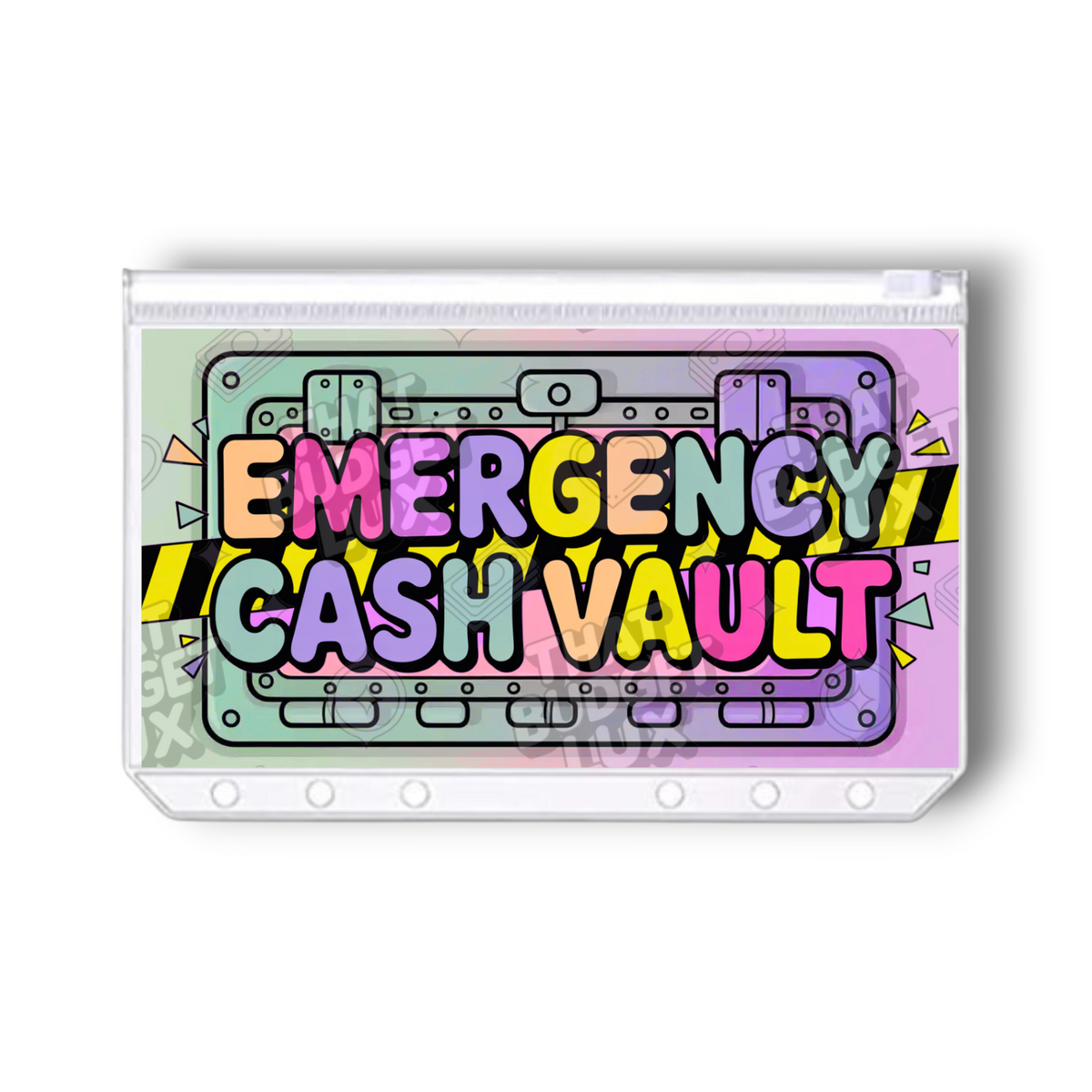 Emergency Cash Vault Savings Challenge | Save 1000 | A6 Tracker, Cash Envelope & Insert Set