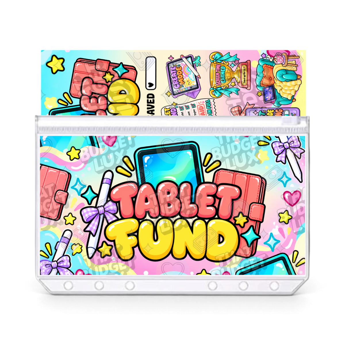Tablet Savings Challenge | A6 Tracker, Cash Envelope & Insert Set