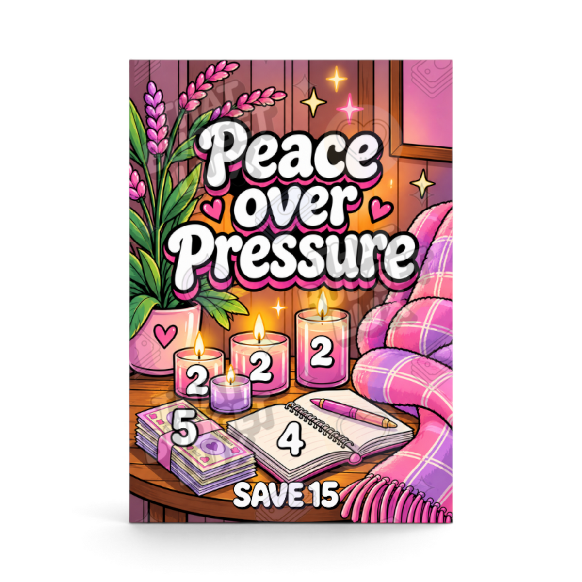 Peace Over Pressure mini savings challenge insert – That Budget Lux