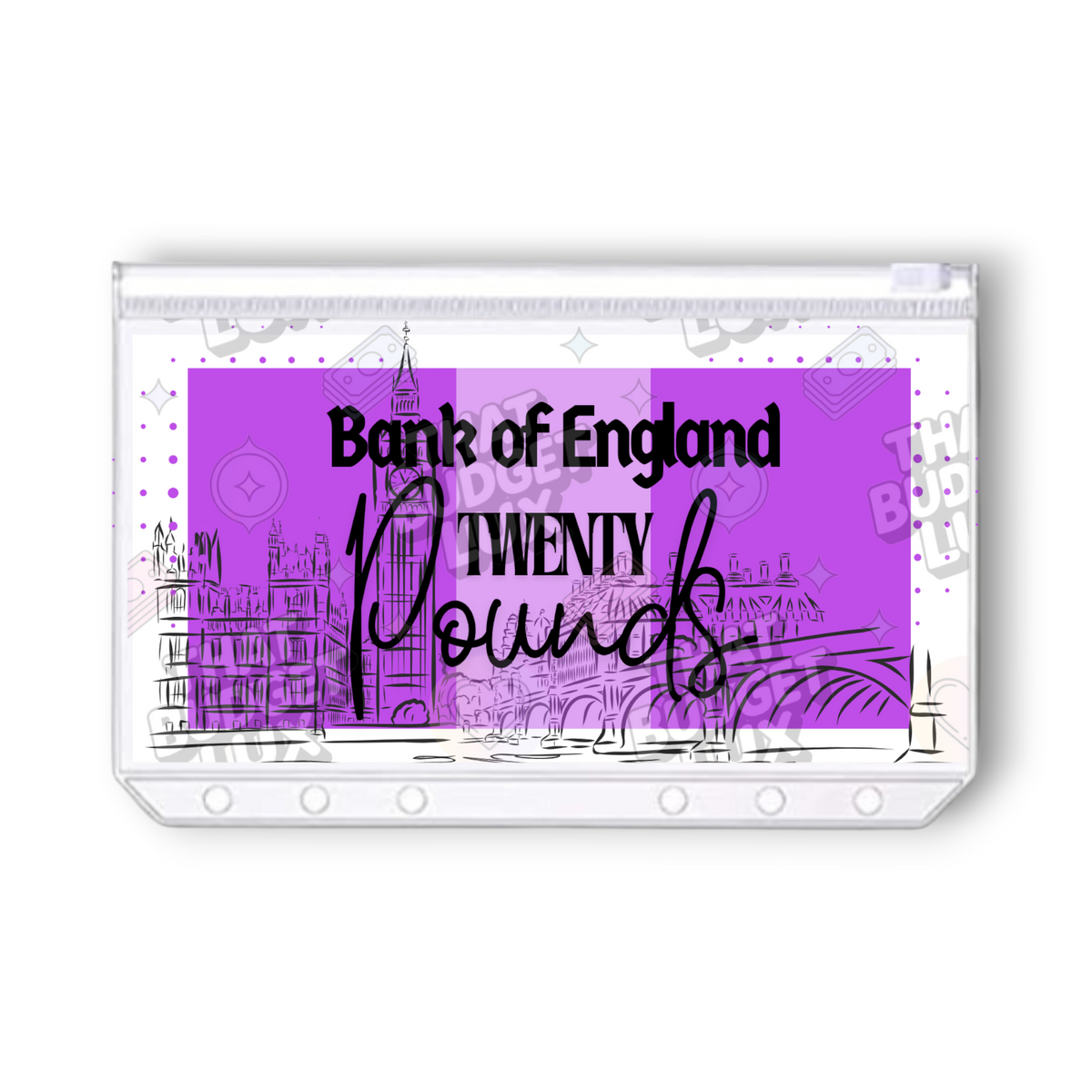 Bank of England Savings Challenge | Save 500 | A6 Tracker, Cash Envelope & Insert Set