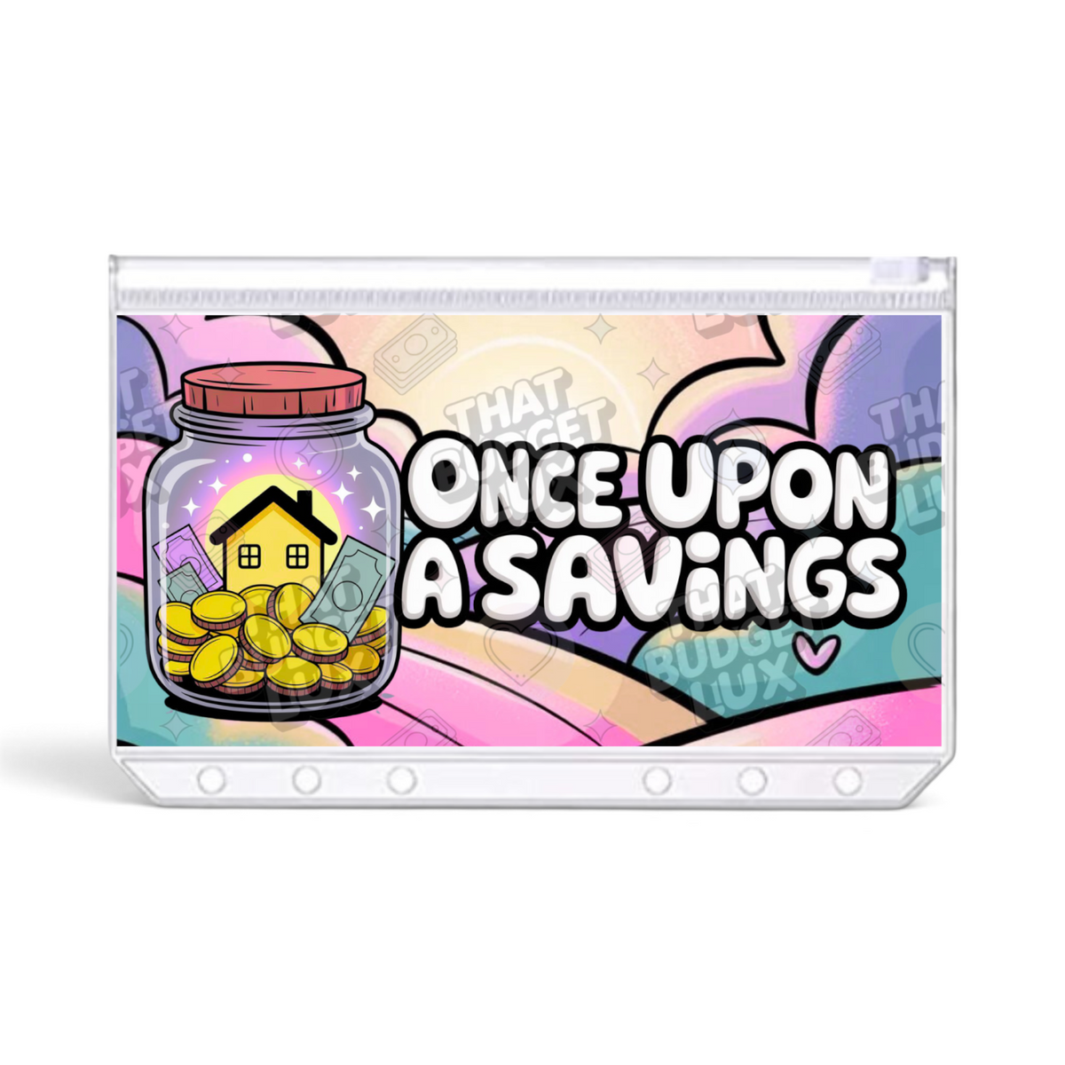 Once Upon a Savings Challenge | A6 Tracker, Cash Envelope & Insert Set