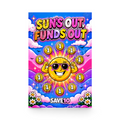 Sun's Out Funds Out mini savings challenge insert – That Budget Lux