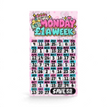 Monday £1 A Week Savings Challenge | Save £52 | A6 Tracker, Cash Envelope & Insert Set