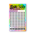 Ascend 500 Savings Challenge | A6 Tracker, Cash Envelope & Insert Set