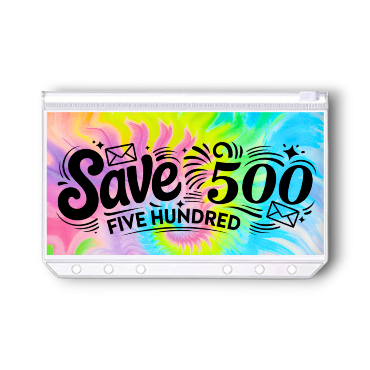 Ascend 500 Savings Challenge | A6 Tracker, Cash Envelope & Insert Set