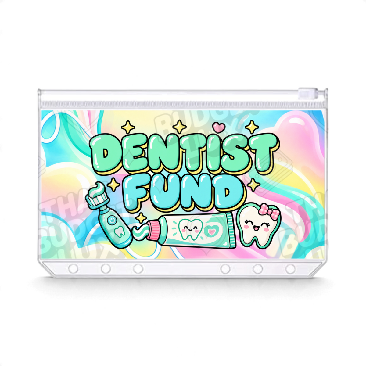 Dentist Fund Savings Challenge | A6 Tracker, Cash Envelope & Insert Set