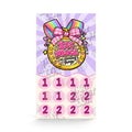 1st Place in Starting Things ADHD savings challenge A6 savings tracker