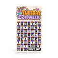Tuesday £2 A Week Savings Challenge | Save £104 | A6 Tracker, Cash Envelope & Insert Set