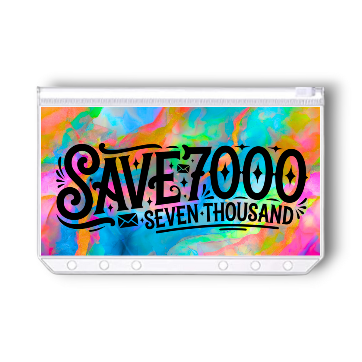 Ascend 7000 Savings Challenge | A6 Tracker, Cash Envelope & Insert Set