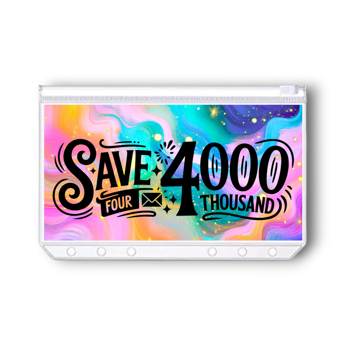 Ascend 4000 Savings Challenge | A6 Tracker, Cash Envelope & Insert Set