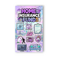 Home Security Fund Savings Challenge | A6 Tracker, Cash Envelope & Insert Set