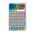 Ascend 7000 Savings Challenge | A6 Tracker, Cash Envelope & Insert Set