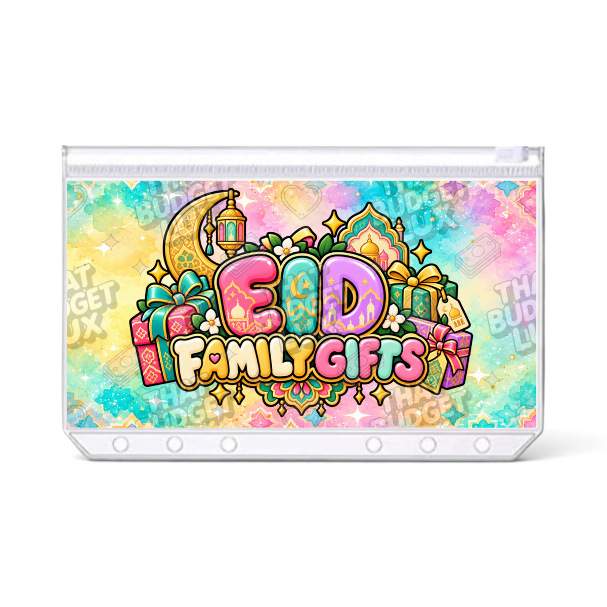 Eid Family Gifts Savings Challenge | A6 Tracker, Cash Envelope & Insert Set