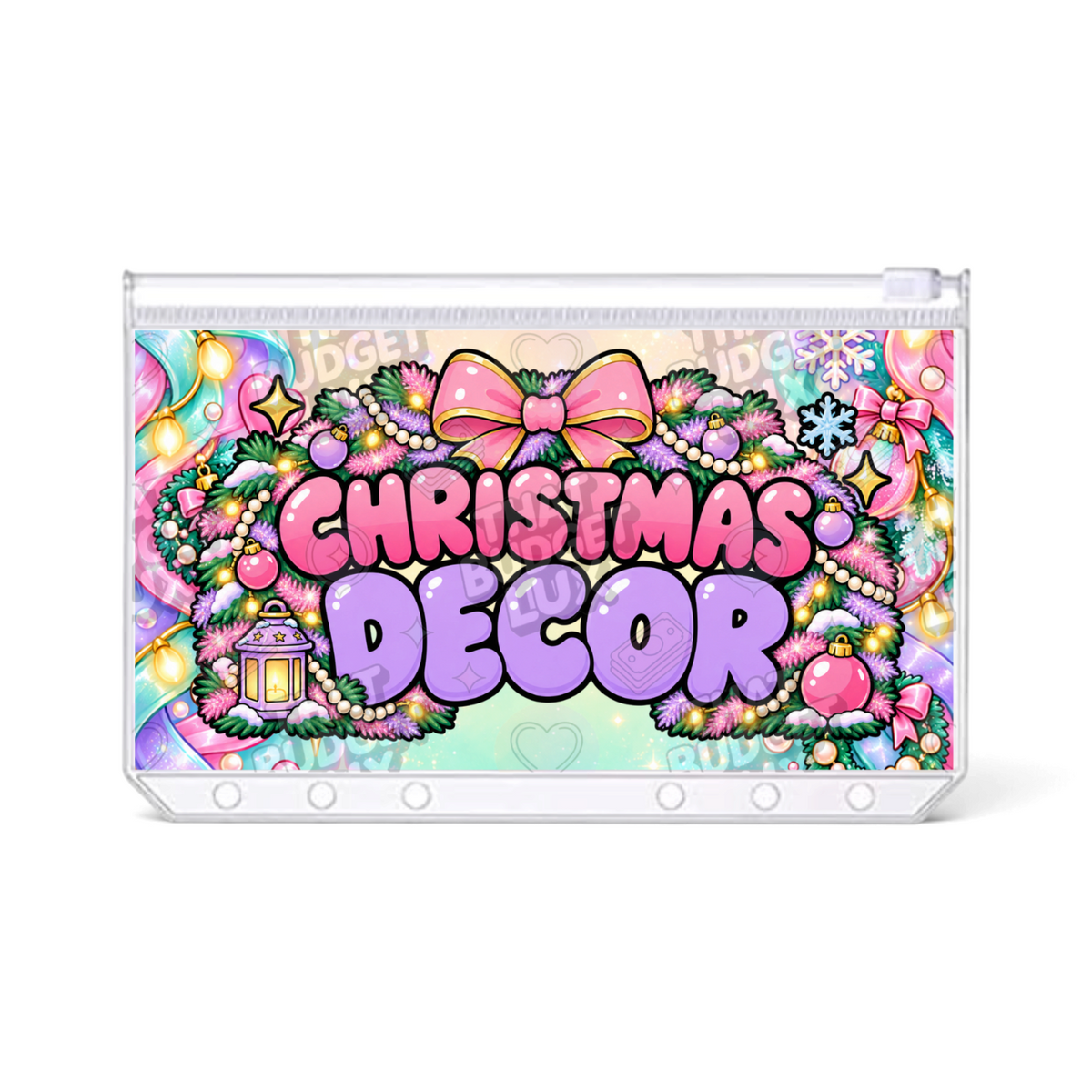 Christmas Decor Savings Challenge | A6 Tracker, Cash Envelope & Insert Set