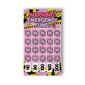 Warning Emergency Fund Savings Challenge | Save 200 | A6 Tracker, Cash Envelope & Insert Set