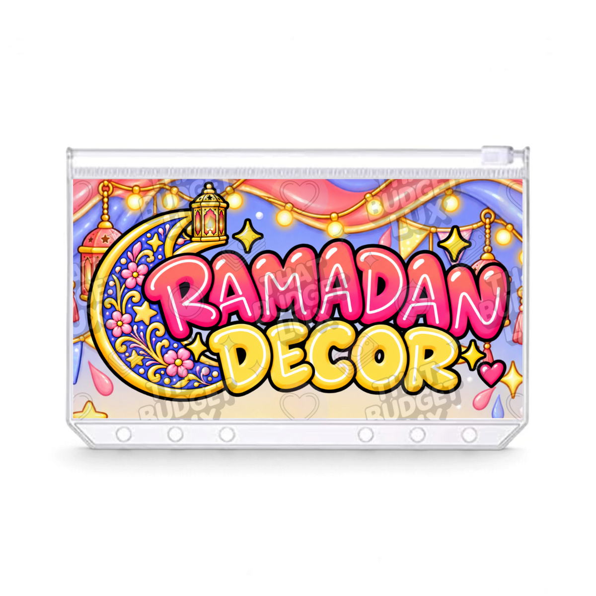 Ramadan Decor Savings Challenge | A6 Tracker, Cash Envelope & Insert Set