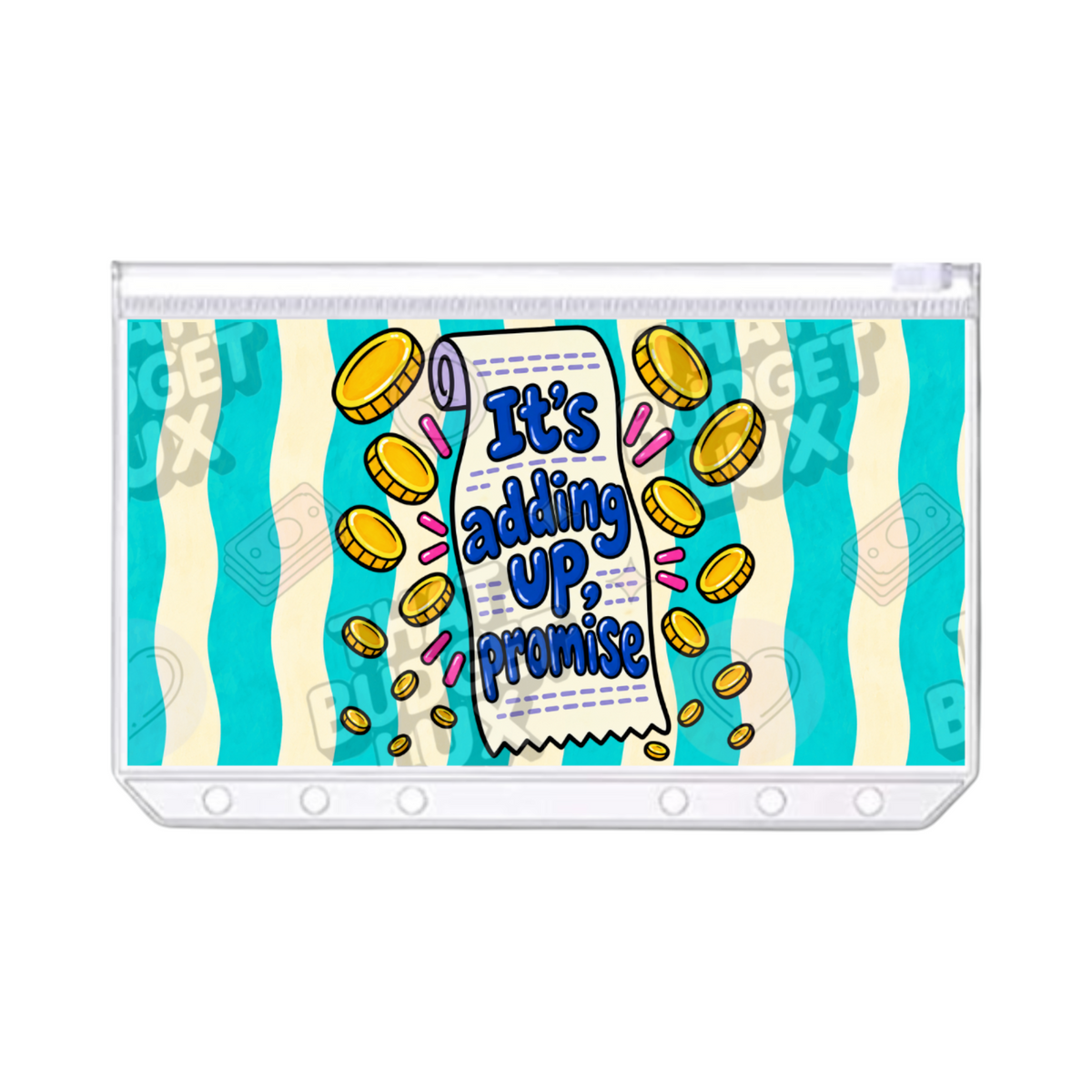 It's Adding Up, Promise - Save 18 | A6 Tracker, Cash Envelope & Insert Set | The Pep Talk Collection