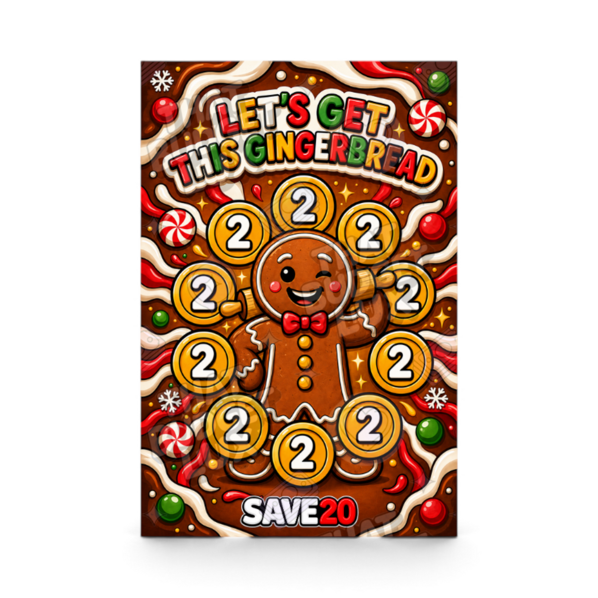 Let's Get This Gingerbread mini savings challenge insert – That Budget Lux