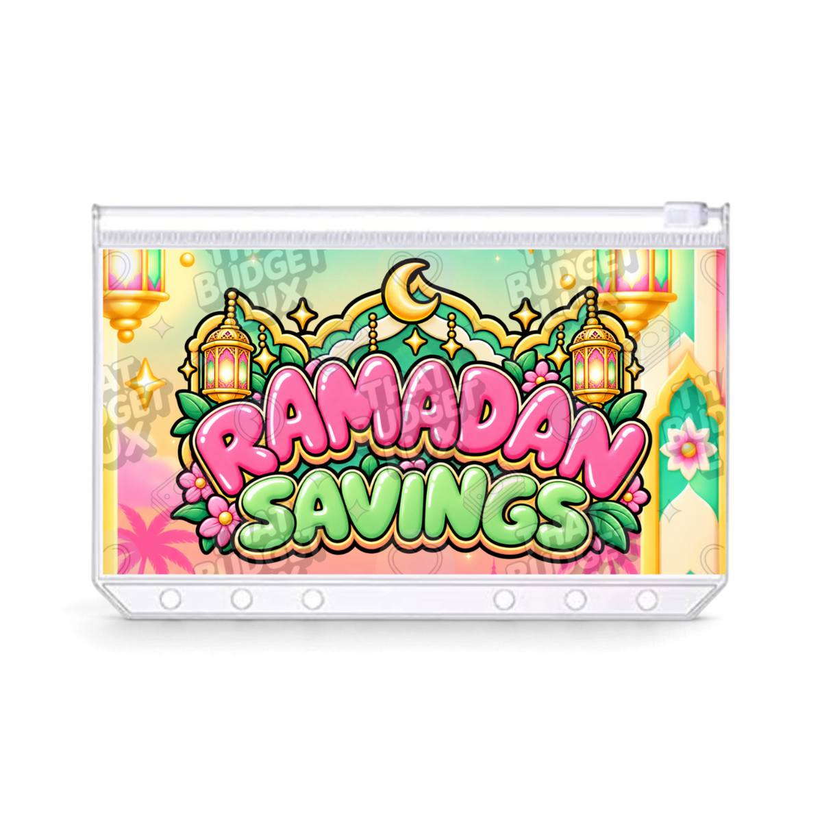 Ramadan Savings Challenge | A6 Tracker, Cash Envelope & Insert Set