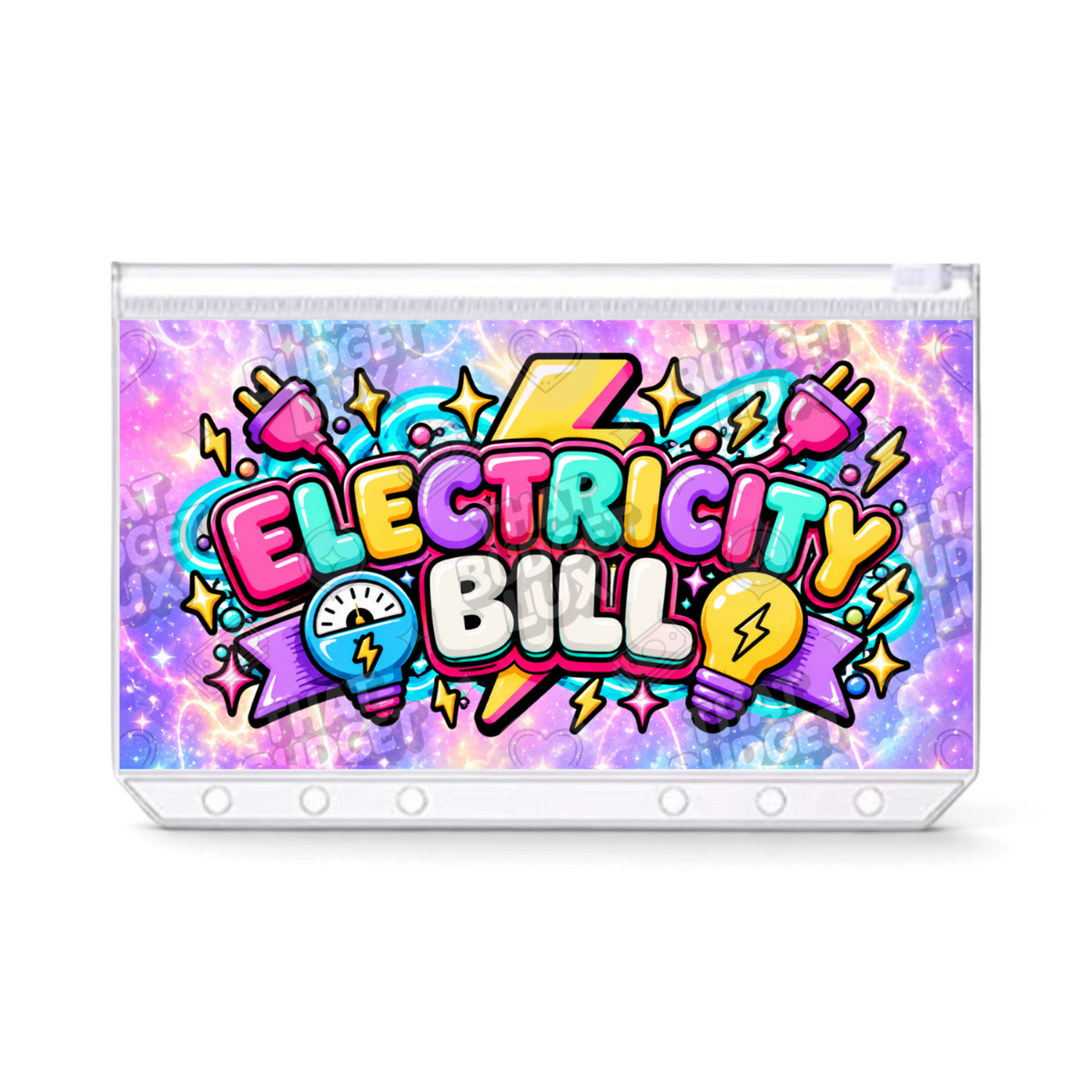 Electricity Bill Savings Challenge | A6 Tracker, Cash Envelope & Insert Set