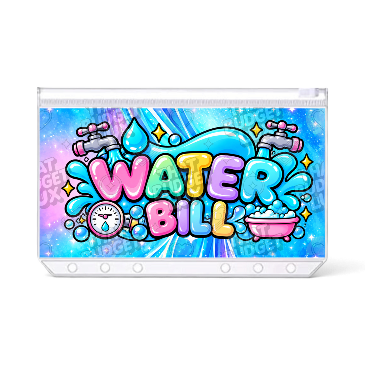 Water Bill Savings Challenge | A6 Tracker, Cash Envelope & Insert Set