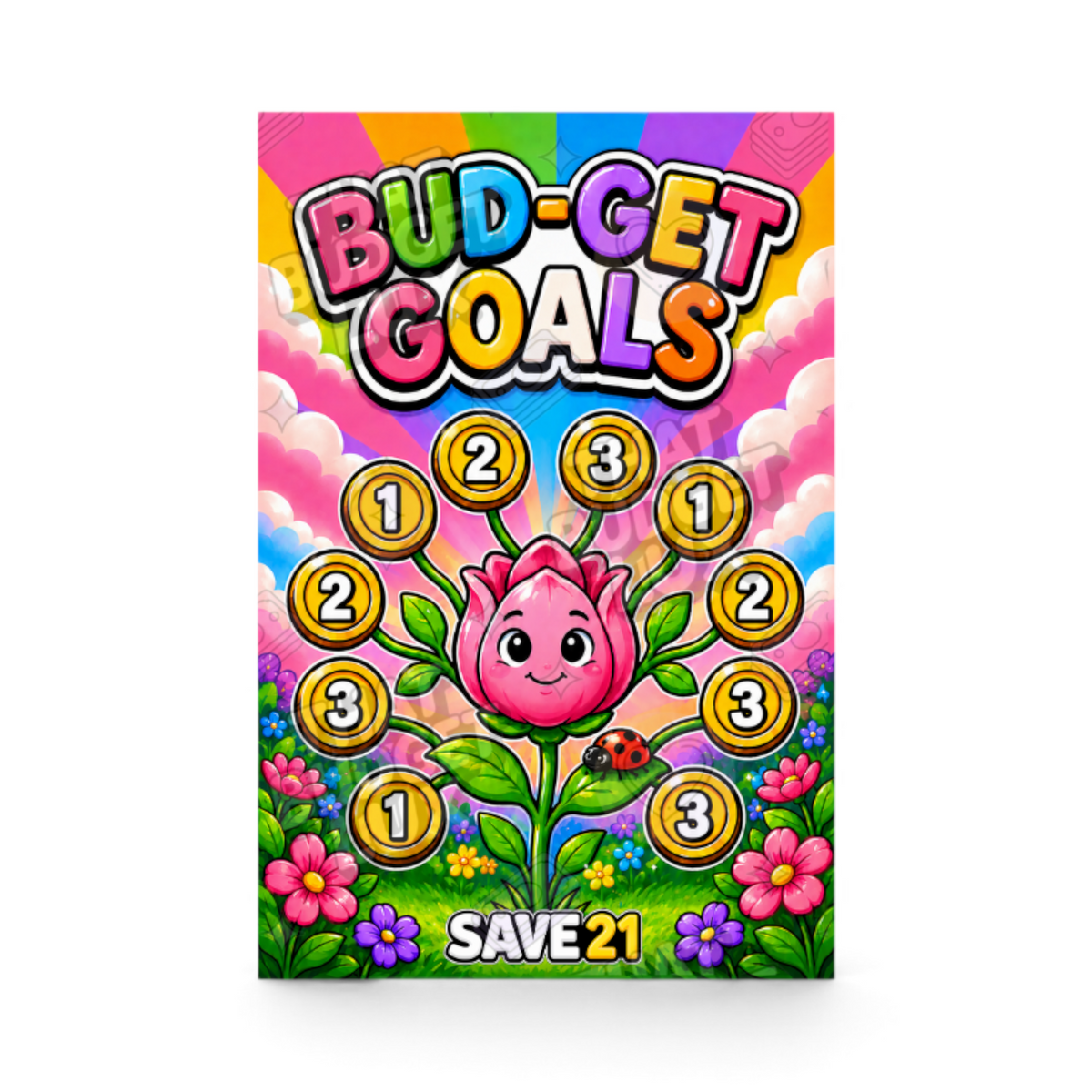 Bud-Get Goals mini savings challenge insert – That Budget Lux