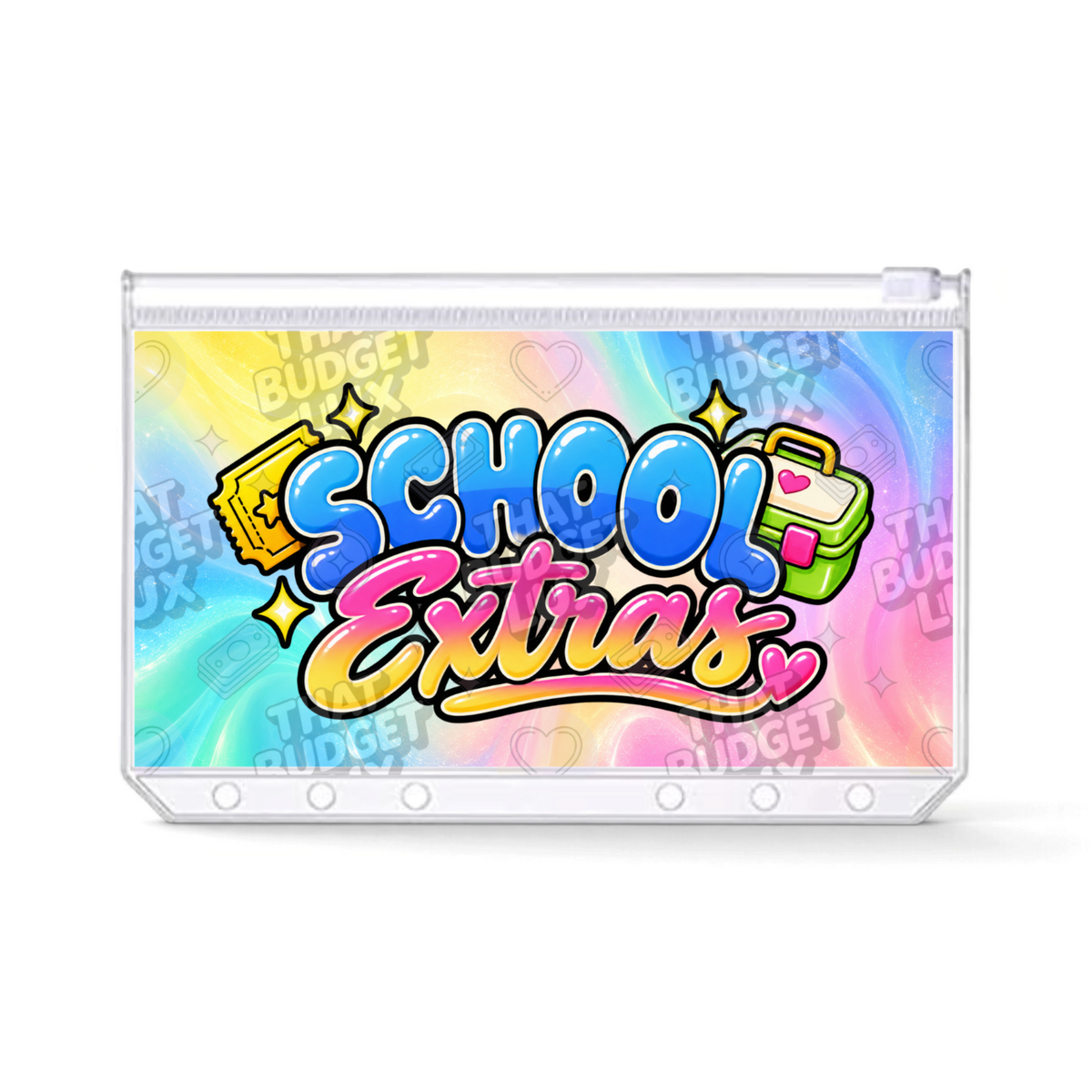 School Extras Savings Challenge | A6 Tracker, Cash Envelope & Insert Set
