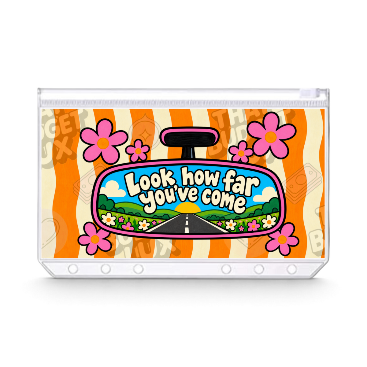 Look How Far You've Come - Save 26 | A6 Tracker, Cash Envelope & Insert Set | The Pep Talk Collection