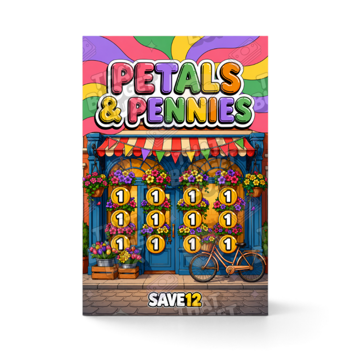 Petals & Pennies mini savings challenge insert – That Budget Lux