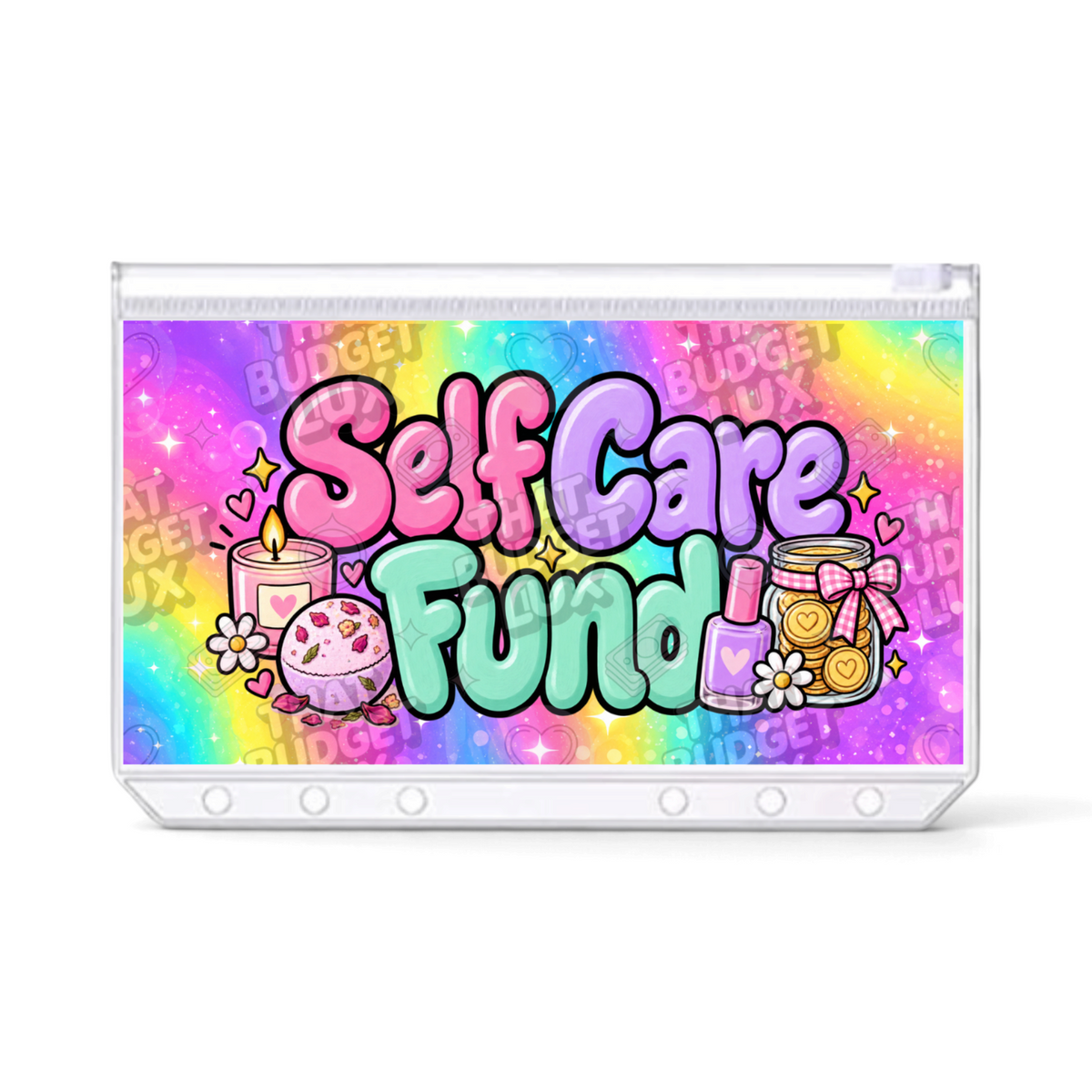 Self Care Savings Challenge | A6 Tracker, Cash Envelope & Insert Set