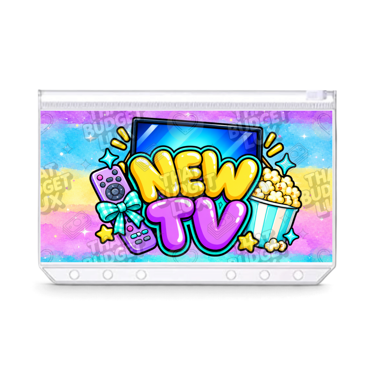 New TV Savings Challenge | A6 Tracker, Cash Envelope & Insert Set