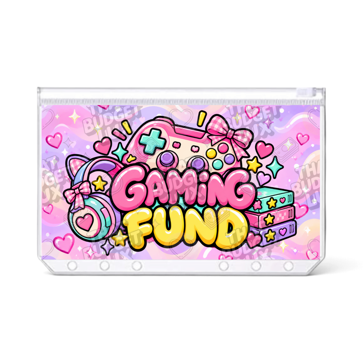 Gaming Savings Challenge | A6 Tracker, Cash Envelope & Insert Set