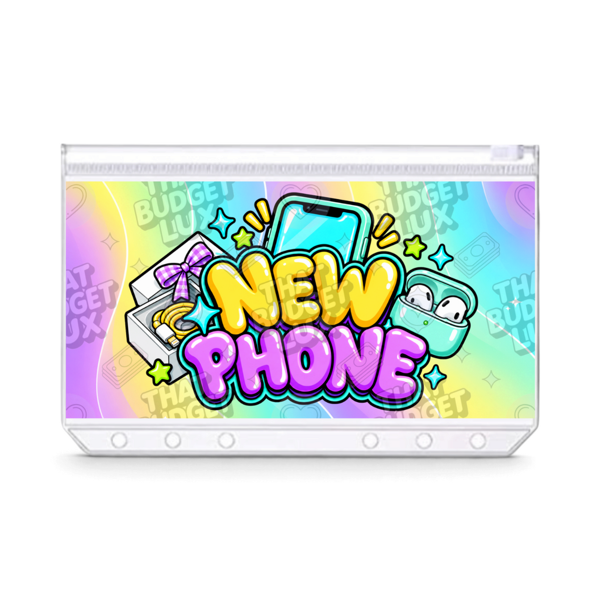 New Phone Savings Challenge | A6 Tracker, Cash Envelope & Insert Set