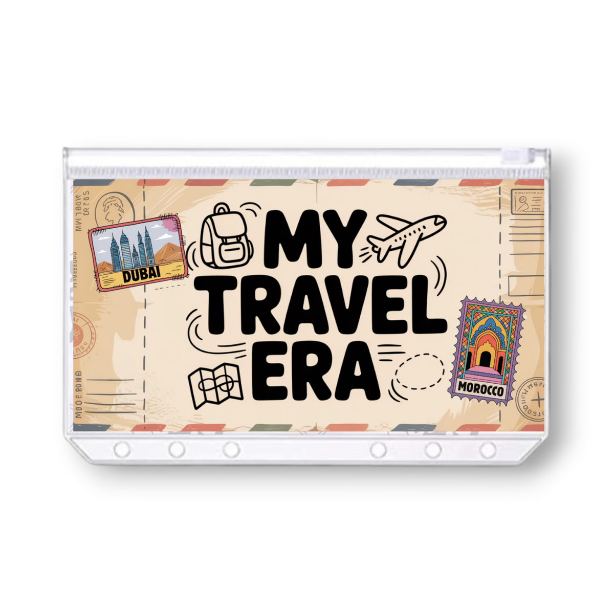 My Travel Era Travel Fund Savings Challenge | A6 Tracker, Cash Envelope & Insert Set