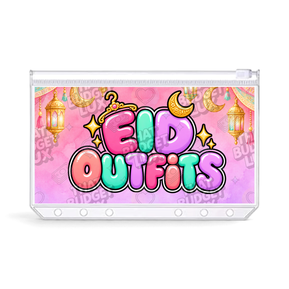 Eid Outfits Savings Challenge | A6 Tracker, Cash Envelope & Insert Set