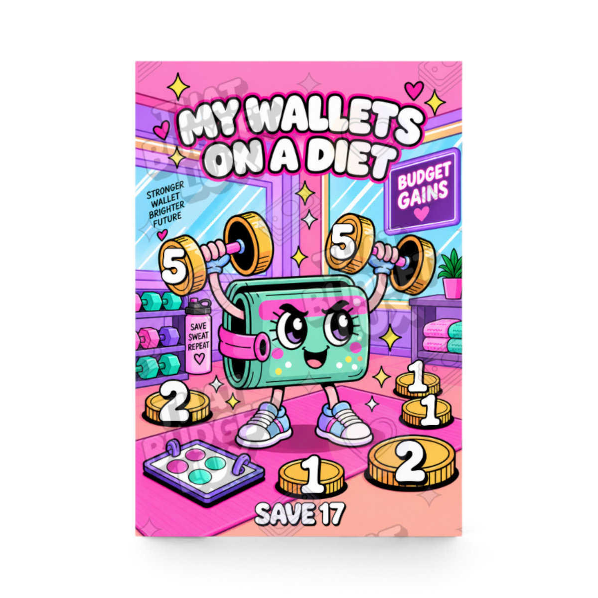 My Wallet's On A Diet mini savings challenge insert – That Budget Lux