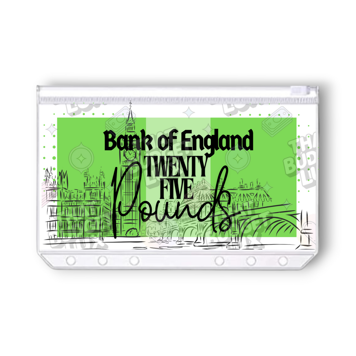 Bank of England Savings Challenge | Save 625 | A6 Tracker, Cash Envelope & Insert Set