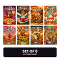ALL 8 Autumn Minis | The Seasons Collection | Cash Stuffing Minis