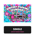 Airport Parking Fully Funded Placeholder | Cash Envelope Wallet Insert