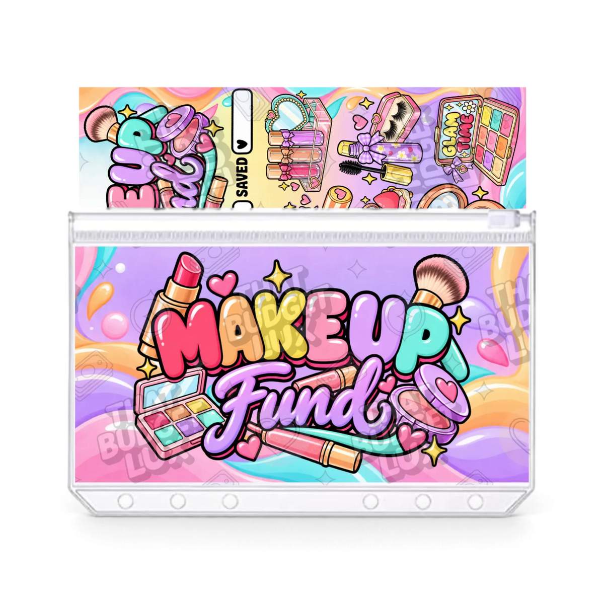 Make Up Fund Savings Challenge | A6 Tracker, Cash Envelope & Insert Set