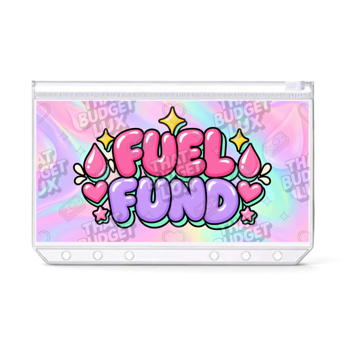 Fuel Fund Savings Challenge | A6 Tracker, Cash Envelope & Insert Set