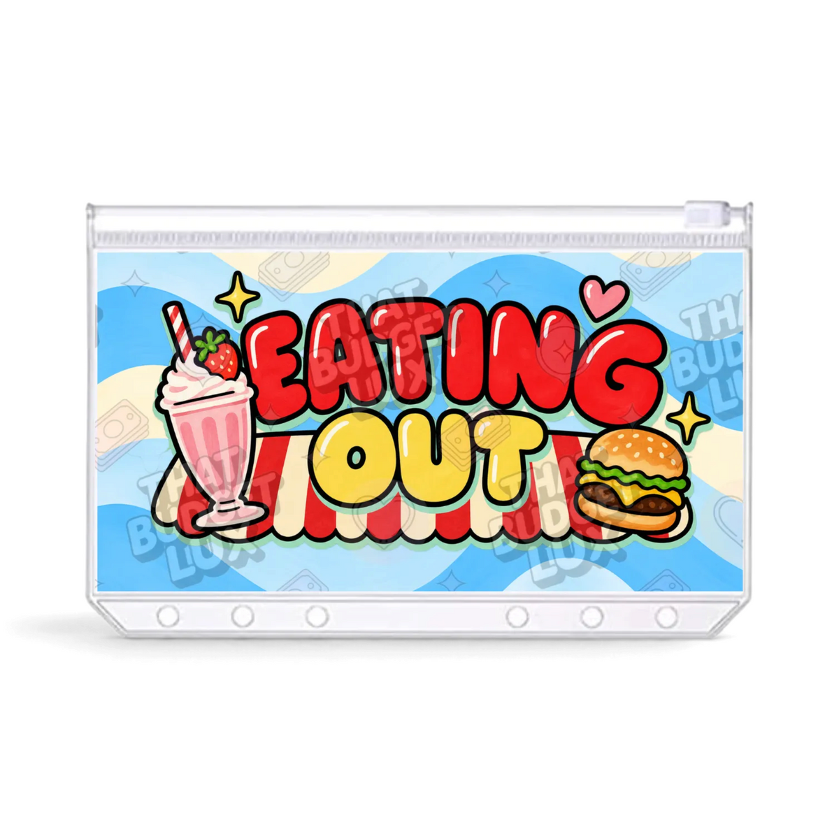 Eating Out Savings Challenge | A6 Tracker, Cash Envelope & Insert Set