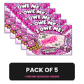 I Owe Me! Bounced Cheque Placeholder | Pack of 5 | Cash Envelope Insert