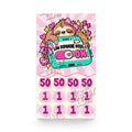 Low Dopamine Mode ADHD savings challenge A6 savings tracker