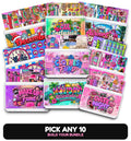 Pick Any 10 | Build Your Bundle | A6 Cash Stuffing