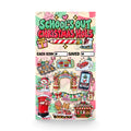 UK School Holiday Savings Challenge | Christmas December | A6 Tracker, Cash Envelope & Insert Set