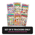 School Holiday Savings Challenges | All 6 Insert Trackers Only | A6 Cash Stuffing