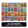 THE COMPLETE SEASONS COLLECTION | All 32 Minis | Spring Summer Autumn Winter | Cash Stuffing