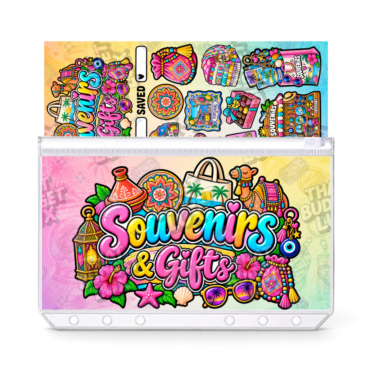 Souvenirs and Gifts A6 insert set with matching cash envelope